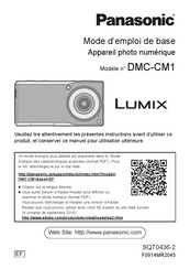 Panasonic Lumix DMC-CM1 Mode D'emploi De Base