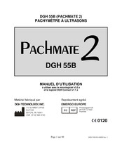 DGH TECHNOLOGY Pachmate 2 DGH 55B Manuel D'utilisation