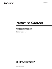 Sony SNC-VL10N Guide De L'utilisateur