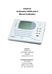 AmpliVox CA850 4 Série Manuel D'utilisation