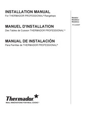 Thermador PCG305P Manuel D'installation