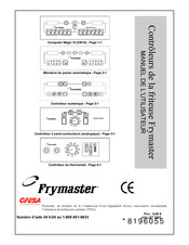 Frymaster CM III Manuel De L'utilisateur