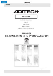 Aritech CD7202S3 Manuel D'installation Et De Programmation