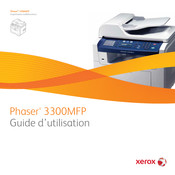 Xerox Phaser 3300MFP Guide D'utilisation