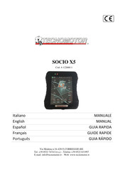 TECNOMOTOR SOCIO X5 Guide Rapide