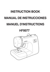 Janome HF8077 Manuel D'instructions