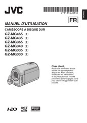 JVC Everio GZ-MG465 Manuel D'utilisation