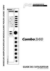 audiophony Combo 240 Guide De L'utilisateur