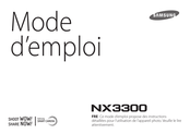Samsung NX3000 Mode D'emploi