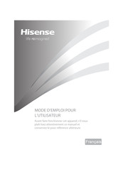 Hisense RF15N1BSD Mode D'emploi Pour L'utilisateur