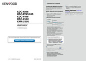Kenwood KDC-X496 Mode D'emploi