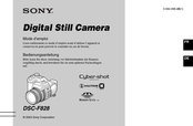 Sony Cyber-shot DSC-F828 Mode D'emploi