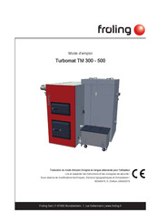 Fröling Turbomat TM 300 Mode D'emploi