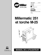 Miller Millermatic 251 Manuel De L'utilisateur