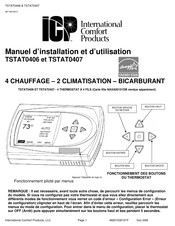ICP TSTAT0407 Manuel D'installation Et D'utilisation