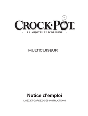 Crock-Pot CKCPSCMC6-033 Notice D'emploi