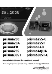 Weinmann prisma25S-C Mode D'emploi