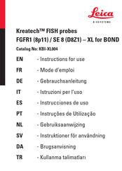 Leica BIOSYSTEMS Kreatech FISH probes SE 8 (D8Z1) - XL Mode D'emploi