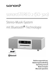 Sonoro SO-320 Mode D'emploi