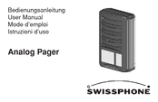 SwissPhone Analog Pager Mode D'emploi