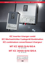 Büttner Elektronik MT ICC 3000 SI-N/120 A Mode D'emploi