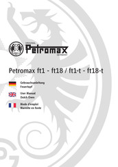 Petromax ft6-t Mode D'emploi