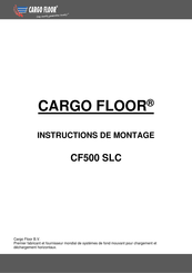 Cargo Floor CF500 SLC Instructions De Montage