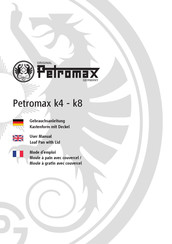 Petromax k8 Mode D'emploi