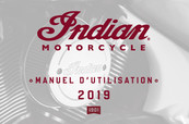 Indian Motorcycle Chief Dark Horse 2019 Manuel D'utilisation