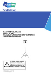 Doosan BL600 Manuel D'utilisation Et D'entretien