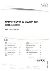 nal von minden NADAL COVID-19 IgG Instructions D'utilisation
