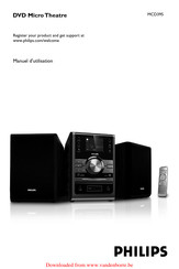 Philips MCD395 Manuel D'utilisation