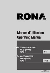 Rona RCK2-4 Manuel D'utilisation