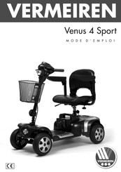 Vermeiren Venus 4 Sport Mode D'emploi