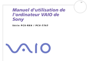 Sony VAIO PCV-7767 Série Manuel D'utilisation