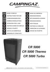 Campingaz CR 5000 Turbo Mode D'emploi