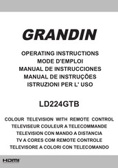 Grandin LD224GTB Mode D'emploi