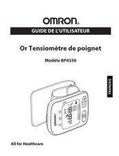 Omron BP4350 Guide De L'utilisateur