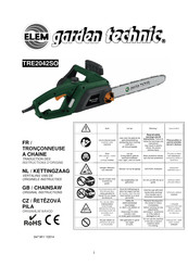 Elem Garden Technic TRE2042SO Instructions D'origine