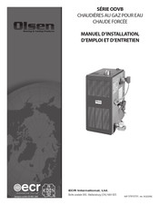 Olsen DVB-125 Manuel D'installation, D'emploi Et D'entretien