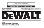 DeWalt D55168 Guide D'utilisation