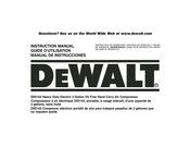DeWalt D55143 Guide D'utilisation