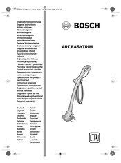 Bosch ART 23 EASYTRIM Notice Originale