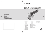 Bosch GSC 12V-13 Professional Notice Originale