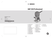 Bosch GKF 550 Professional Notice Originale