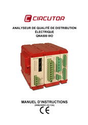 Circutor QNA500 8IO Manuel D'instructions