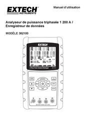 Extech Instruments 382100 Manuel D'utilisation