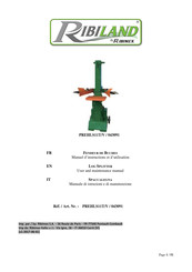 Ribimex RIBILAND PREHLS11T V 043091 Manuel D'instructions