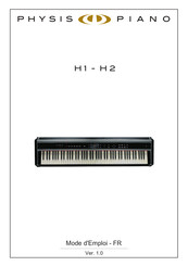 Physis Piano H1 Mode D'emploi