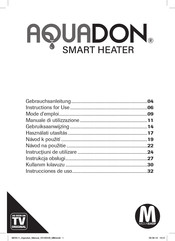 MediaShop AQUADON SMART HEATER Mode D'emploi